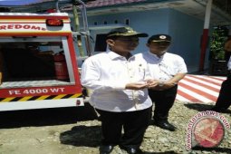 Tapsel Terima Bantuan Damkar