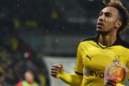 Aubameyang terpilih sebagai pemain terbaik Liga Jerman