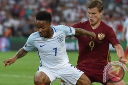 Inggris ditahan imbang 1-1 oleh Rusia