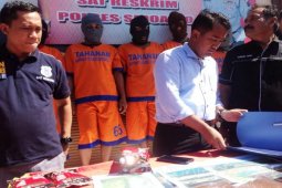 Polres Sidoarjo Tangkap Pelaku Penggelapan Kopi Bubuk