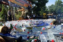 Pemusnahan BB Operasi Camer 2016