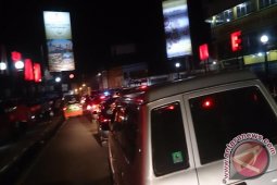 Sabtu Malam Lalu Lintas Kota Bogor Padat