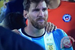 Messi pensiun dari Timnas selepas kekalahan Argentina