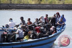 Pemudik Sepeda Motor Pulau Aceh