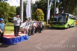 Bupati Sidoarjo Berangkatkan 1.375 Pemudik Gratis