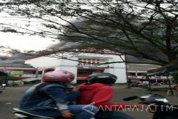 Pasar Legi Kota Blitar Terbakar
