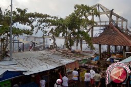 Kebakaran Landa Pasar Legi Kota Blitar