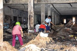 Pasca Kebakaran Pasar Legi Blitar
