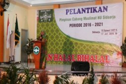 Khofifah Ingatkan Bahaya Narkoba Kepada Muslimat Sidoarjo