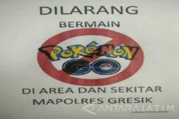 Polres Gresik Pasang Larangan Bermain "Pokemon Go"