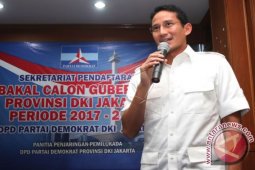 Sandiago Uno Cari Pasangan Dapat Memberikan Solusi