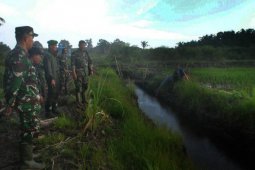 Peninjauan Cetak Sawah di Wilayah Kodim