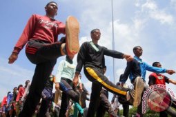 Latihan Kesiapan Paskibra Aceh