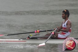 OLIMPIADE 2016 - Tim dayung langsung berlatih begitu tiba di Brasil