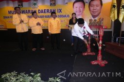 Bupati Dorong Golkar Ikut Majukan Sidoarjo