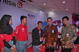 Telkom Berangkatkan Dua Puluh Pelajar ke Sulawesi