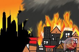 Dua Tewas Dalam Kebakaran di Kelapa Gading