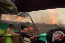 Kebakaran Landa Kampung Lio Depok