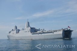 Kapal Perang AS USS New Orleans Singgahi Bali