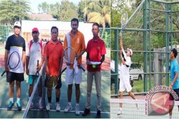 Kanwil Kalsel Juara III Tenis Lapangan