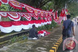 Pedagang bendera di Rejanglebong keluhkan sepi pembeli