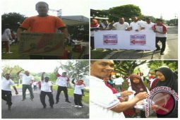 Ribuan Orang Keluarga BUMN Ikuti Jalan Sehat