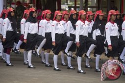 Presiden Saksikan Gladi Bersih Upacara Hari Kemerdekaan