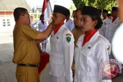 Sekda Kukuhkan 62 Paskibra