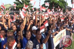 Lapas Teluk Dalam Catat Rekor Muri  Lagu Kemerdekaan