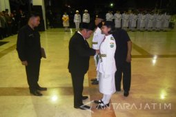 Penyematan Paskibraka Sidoarjo