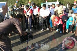 BKSDA Bengkulu lepasliarkan 210 penyu lekang