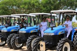 Bupati: Bantuan Kementan Tingkatkan Produksi Pertanian Penajam