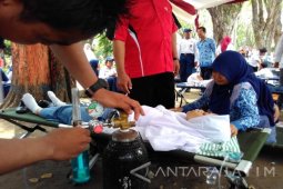 Puluhan Peserta Upacara di Bojonegoro Pingsan