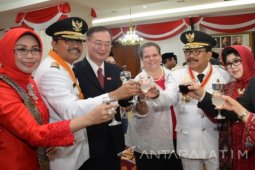 Negara Sahabat di Jatim Ucapkan Selamat Kemerdekaan
