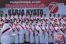Upacara HUT RI di Aceh