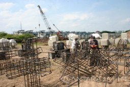 Perbaikan Pelengsengan Bendung Gerak