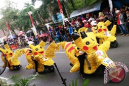 187 Regu Meriahkan Karnaval Kendaraan Hias Babel