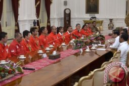 Presiden Bertemu Peraih Medali Olimpiade Rio