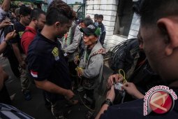 Polda Metro Amankan Puluhan Pria di Trisakti