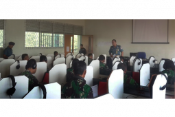 Prajurit Lantamal XII Test Kemampuan Bahasa Inggris