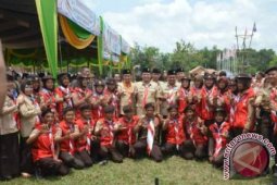 HUT Ke-55 Pramuka Di Lampung