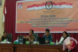 KPU Landak Sosialisasi Pendaftaran Peserta Pilkada