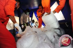 Satgas Karhutla Sebar 50 Ton Garam di Riau