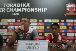Madura United Targetkan Raih Poin Penuh Hadapi Sriwijaya