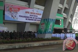 Aher Pimpin Apel Pengamanan PON XIX