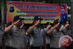 Polres Pangkalpinang Efektifkan Siskamling Cegah Jaringan Terorisme