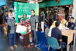 BPJS-TK Perak Edukasi Pedagang Pasar Atom