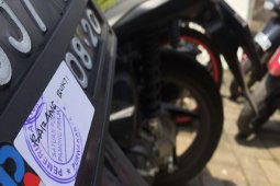 Satpol PP Purwakarta Sita Puluhan Motor Pelajar