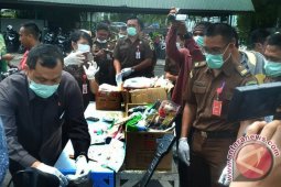 Kejari Pontianak Musnahkan Barang Bukti Narkotika