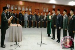 Gubernur Babel Lantik Pejabat Eselon II